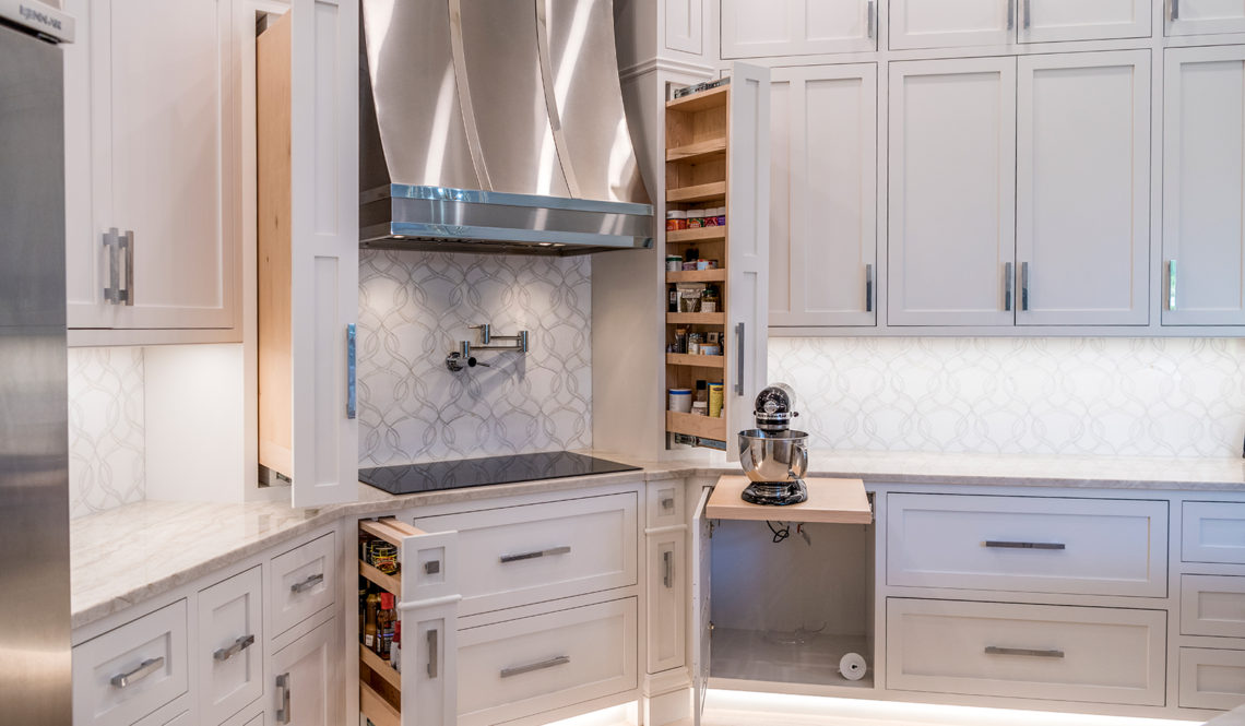 Kitchen cabinet storage ideas can make benefits of cooking easier